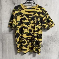 【美品】エイプ APE 1ST CAMO ONE POINT TEE Tシャツ