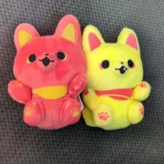 かみさまキツネとサラリーマン マスコット 2種セット