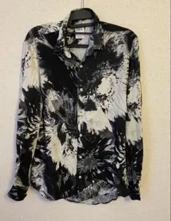 ★ZARA メンズシャツ 総柄　赤西仁着用 メンズ　サイズM