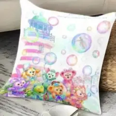 ③-14 ダッフィーフレンズ　クッションカバー