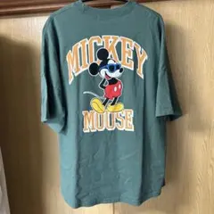 ANTIBAL ミッキーマウスバックプリントTシャツ フリーサイズ