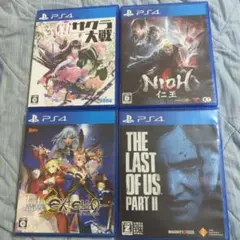 PS4 ラストオブアス2 新サクラ大戦 fate extella Nioh