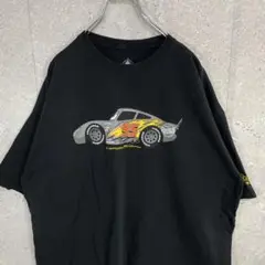 ディズニー　カーズ　キャラクター　マックイーンプリントTシャツ2XL