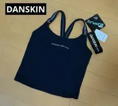 新品タグ付き DANSKIN ブラック タンクトップ　キャミソール　M