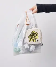 ear PAPILLONNER 虎屋ういろ×earコラボクリアライトバッグ