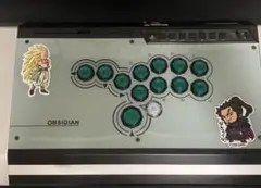 Qanba Obsidian LeverLess化天板キット　マットホワイト Qanba Obsidian LeverLess化天板キットマットホワイト