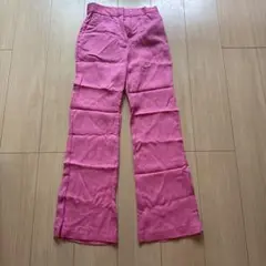 H&M ピンク スラックス EUR 34