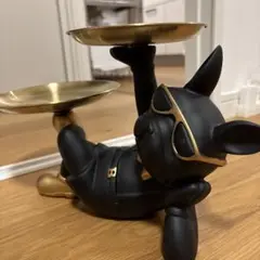【美品】フレンチブルドッグの小物置き