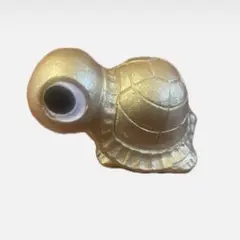 亀　金色　置き物　891.