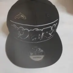 キン肉マン、タグ付き、New Era 黒 スナップバックキャップ珍品
