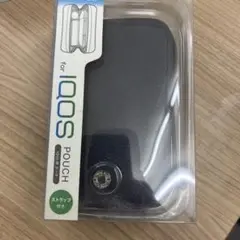 アイコス用ポーチ ストラップ付き エンボスネイビー