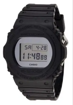 新品 g-shock DW-5700BBMA オールブラック　ミラーダイヤル