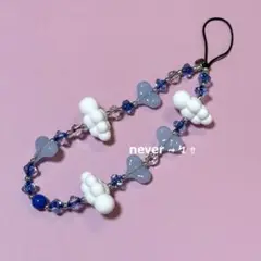 stringting ストラップ　ブルー　ストリングティング