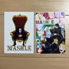 MASHLE マッシュル 9巻特典 イラストカード 2枚組
