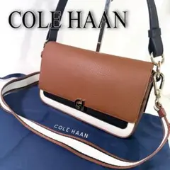 美品　コールハーン ショルダーバッグ　2way ブラウン　レザー　 レディース