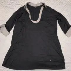 TOMMY HILFIGER　スキッパー　七分袖　M