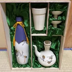 白薩摩酒器揃 「薩摩の盃」 沈壽官窯作