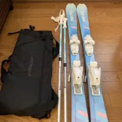 HEAD ガールズ スキー 板 ポール ケース 3点セット