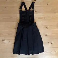 ブラック　プリーツスカート