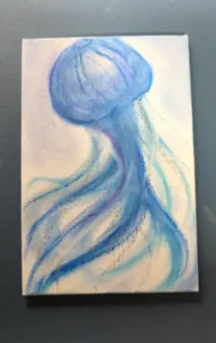 クラゲの手書きイラスト