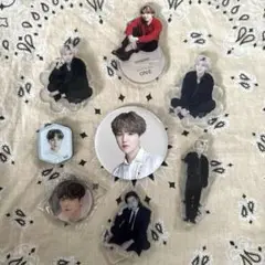 BTS SUGA ユンギ　アクスタ　缶バッジ　セット