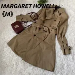 マーガレットハウエル トレンチコート M ベージュ ベルト付