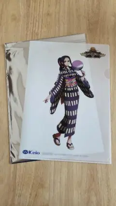 ワンピーズ　ロビン　京王百貨店の特典　クリアファイル