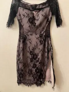 ※最終値下げ dazzystore キャバドレス 袖あり レース オフショル