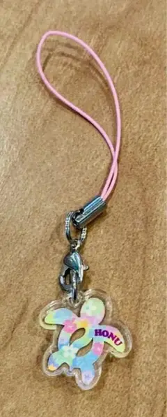 新品 未使用 HONU ストラップ ピンク