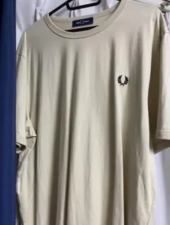 FRED PERRY ベージュ Tシャツ XL