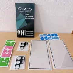 Galaxy S24 Ultra ガラスフィルム 2枚 +カメラフィルム 2枚