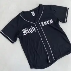 北海道日本ハムファイターズ 中田翔 背番号6 ユニフォームシャツ M 黒