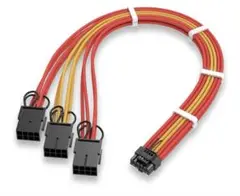 新品未使用品✨️延長ケーブル30cm 最大600w 16AWG