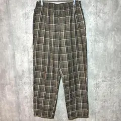 ✨人気✨ SOYOUS XS イージーパンツ ラフ ゆったり ワイド チェック