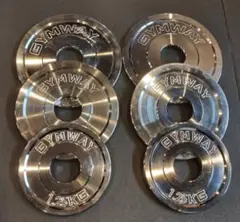 GYMWAY フラクショナルプレート1.25kg2kg2.5kg 各2枚