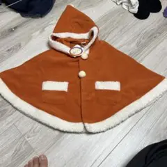 新品　テータテート　サンタ　ポンチョ　100