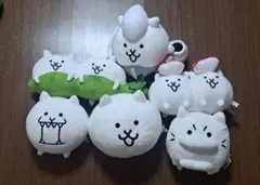 にゃんこ大戦争　ぬいぐるみ　ねこ寿司　うらしまタロウ　マメマメにゃんこ　タグあり