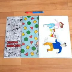 クレヨンしんちゃん クリアファイル 3枚セット