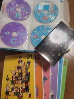 1999年版 アルク ボキャビルマラソン テキスト6冊 CD19枚付 未
