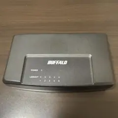 中古　BUFFALO スイッチングハブ LSW3-TX-5EP/BK