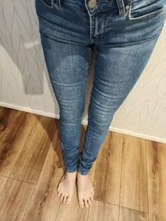UNIQLO　size23 ストレッチ スキニーデニム