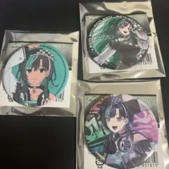 輪堂千速　FLOW GLOW 缶バッジ 3個セット