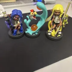 amiibo トリプルセット　スプラトゥーン インクリングオクトリングコジャケ