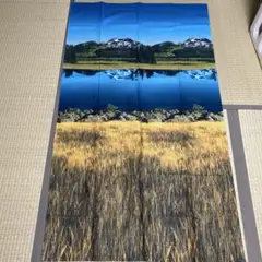 転写プリントのれん