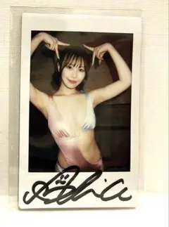 釈アリス　　「直筆」サイン入りチェキ