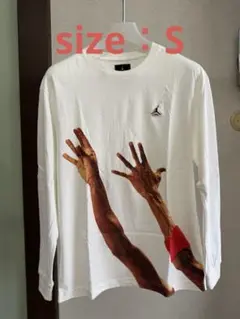 UNION × Jordan★コラボ MJ長袖Tシャツ ロンＴ White送関込み UNION × Jordan☆コラボ MJ長袖Tシャツ ロンT White送関込み