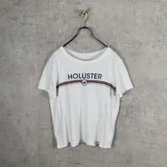 ホリスター Tシャツ カットソー 半袖 スポーツウェア L ホワイト