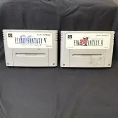 【スーパーファミコン】2点 FF V/ FF VI