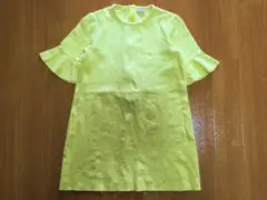 il gufo イル　グッフォ　キッズ　ワンピース　黄　10/140