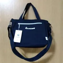 最終値下げ‼️定価4,378円【ルコックスポルティフ】コットン2WAYバッグ